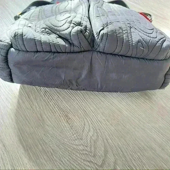 SKIP HOP BLACK BAG  WITH DIAPER STATION MOMMY BAG - Picture 7 of 16